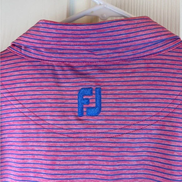 Footjoy Golf Polo Shirt Mens Size xl striped - Picture 2 of 7
